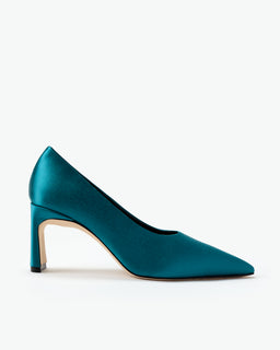Teal, Satin