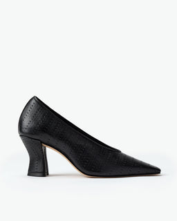 Black Perforated, Nappa