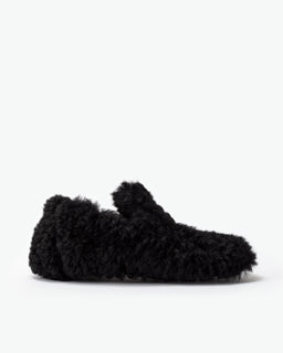 Black, Shearling