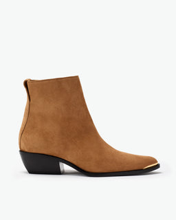 Tan, Suede