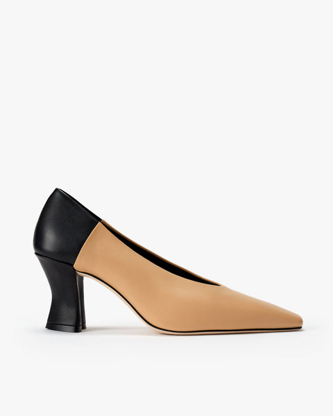 Camellia Pump Two-Toned