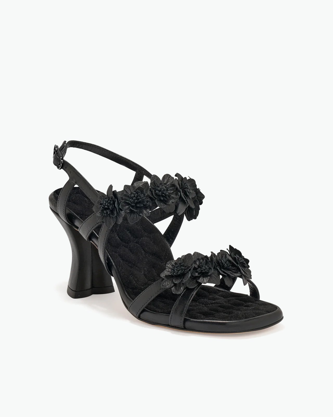 Flora Black Nappa